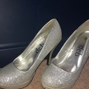Silver heels